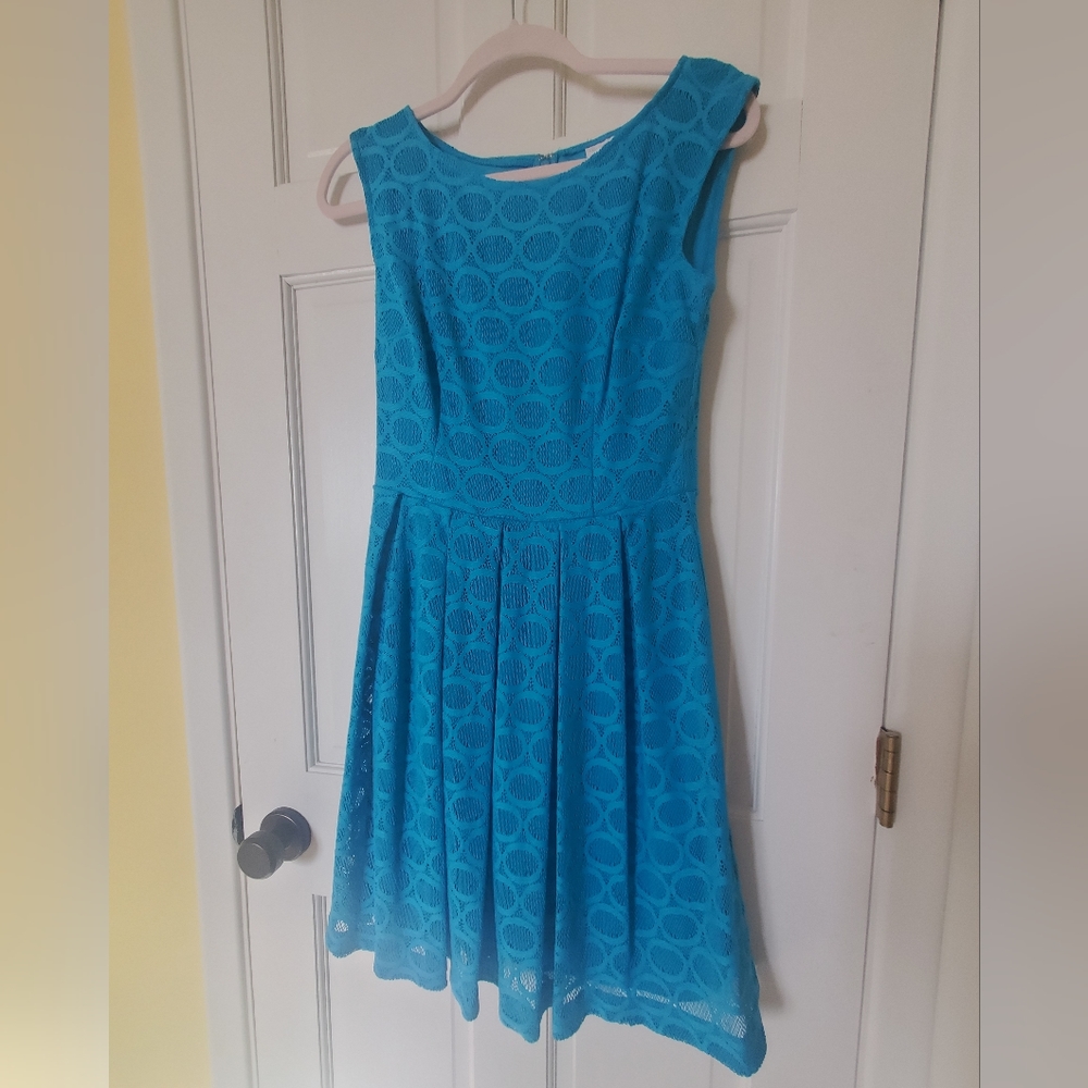 New York & Company Blue Dress Size 4
